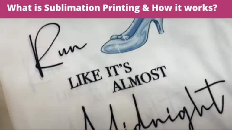 what is sublimation printing & how it works