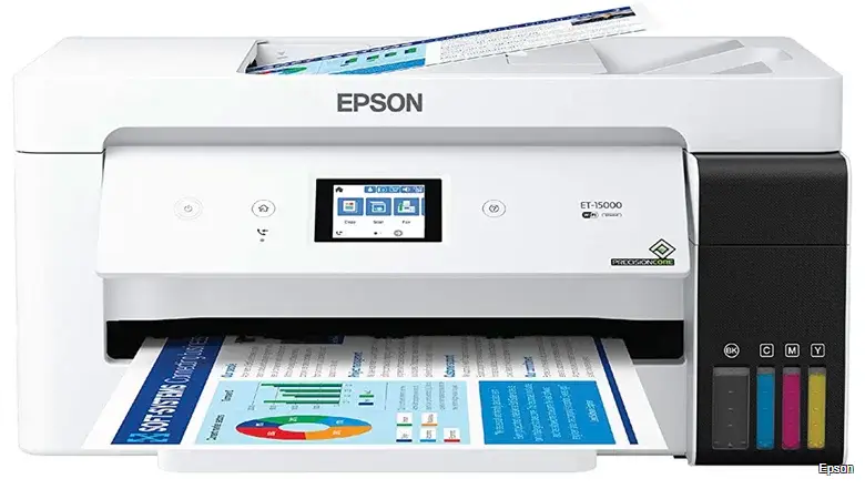 Epson EcoTank ET-15000 best sublimation printer for beginners