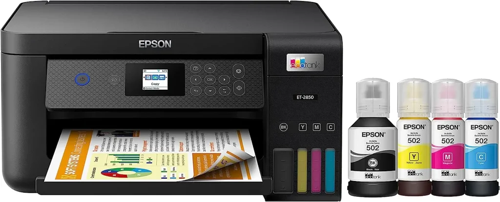 Epson EcoTank ET-2850 for Infusible Ink