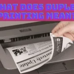 What does Duplex Printing Mean?